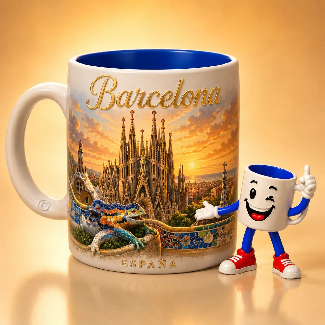 Regalo personalizado de Barcelona con la Sagrada Família — Regalotes