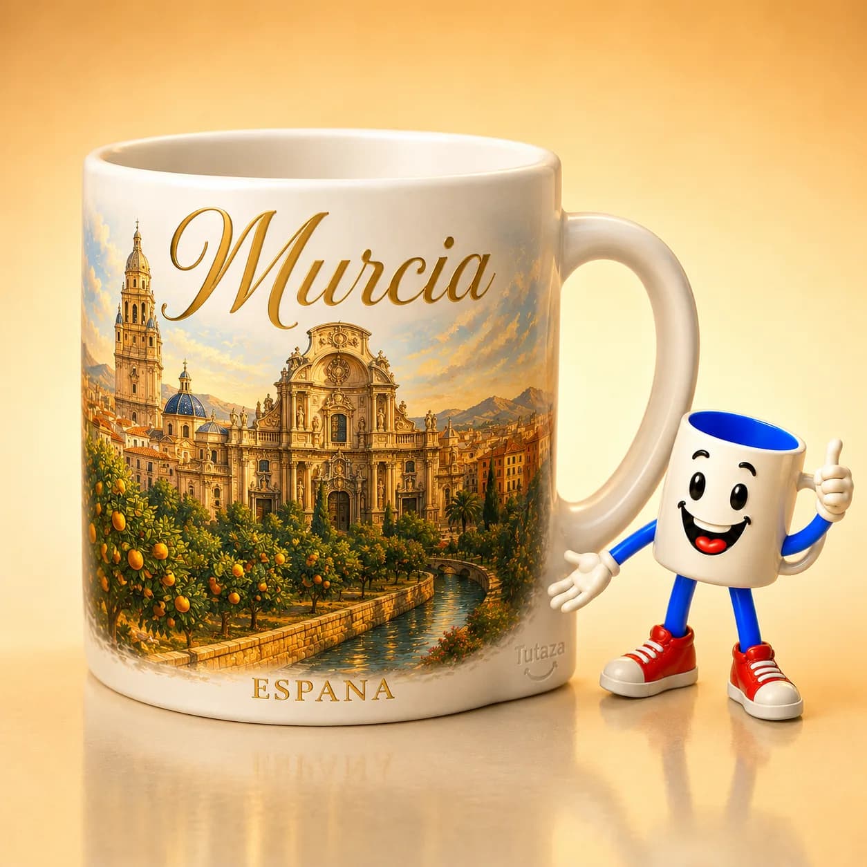 Regalo personalizado de Murcia con la Catedral — Regalotes