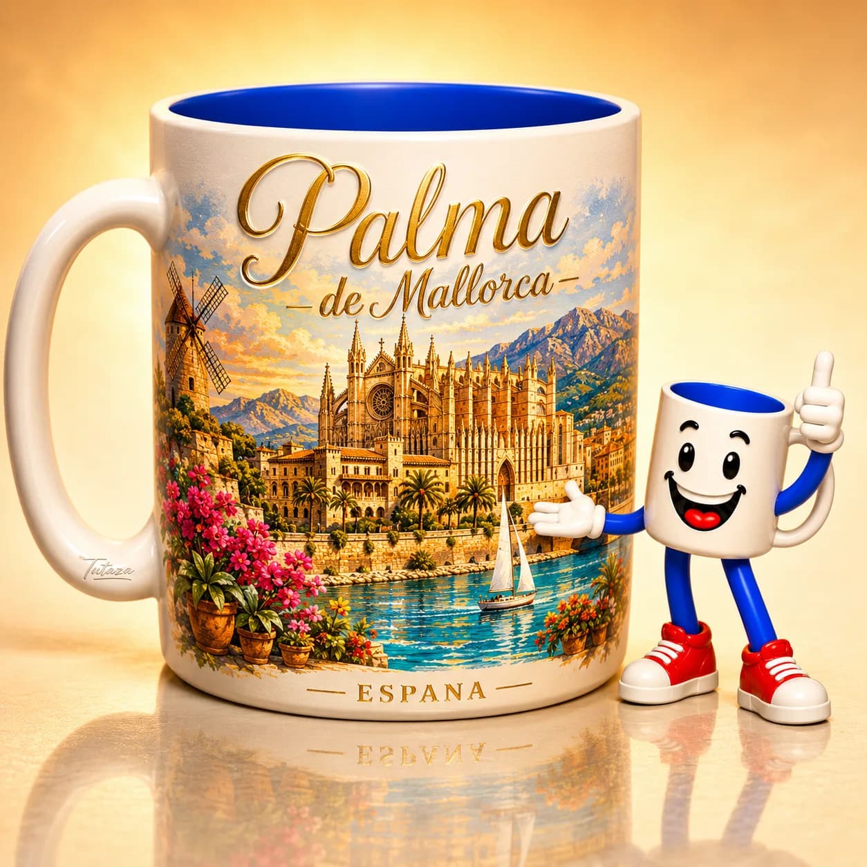 Regalo personalizado de Palma con la Catedral La Seu — Regalotes