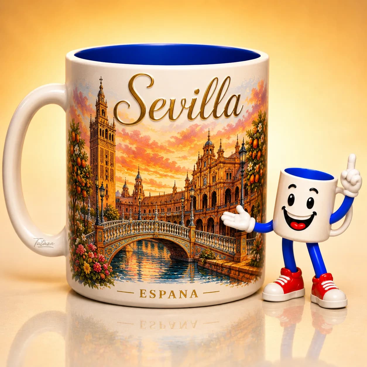 Regalo personalizado de Sevilla con la Giralda — Regalotes