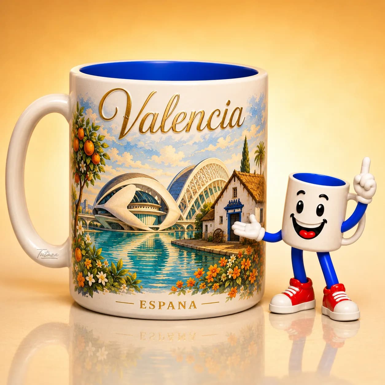 Regalo personalizado de Valencia con la Ciudad de las Artes — Regalotes
