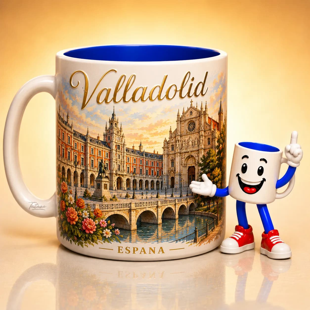Regalo personalizado de Valladolid con la Plaza Mayor — Regalotes