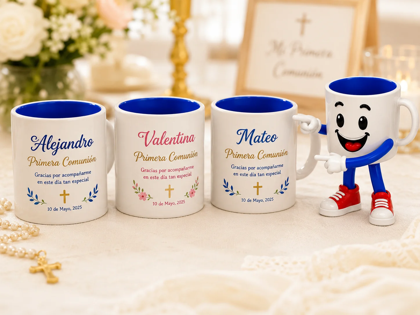 Regalos de comunión personalizados: ideas para el niño y los invitados