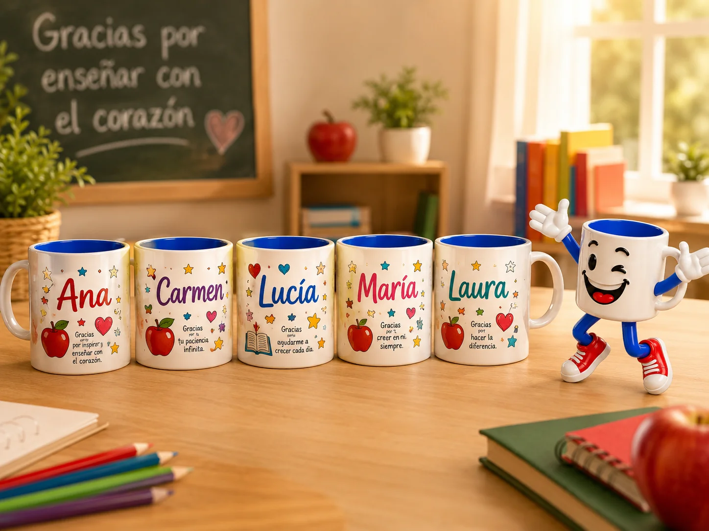 Cómo personalizamos un regalo para el profe: nombre, dedicatoria y un detalle que solo entiende su clase