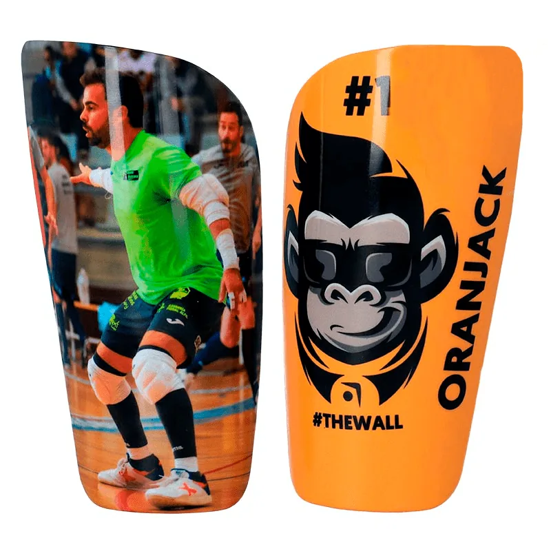 Espinillera Modelo 1 personalizada con foto o logo