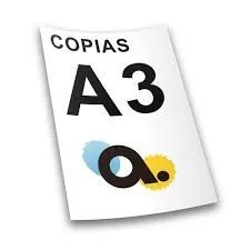 Fotocopia A3 Color personalizada con foto o logo