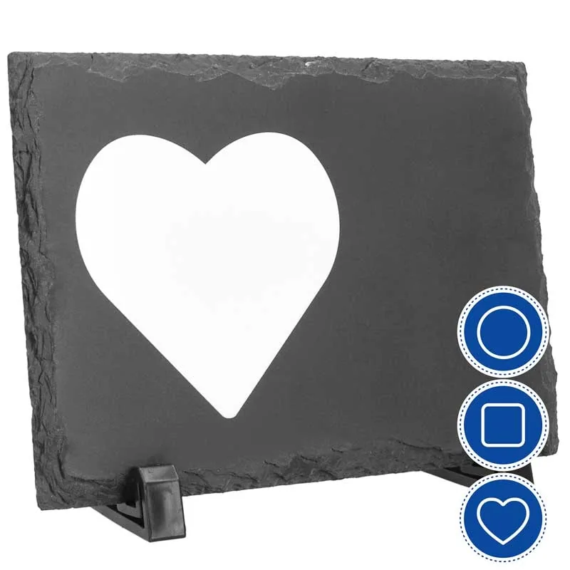 Fotopaneles pizarra personalizable para grabado personalizada con foto o logo