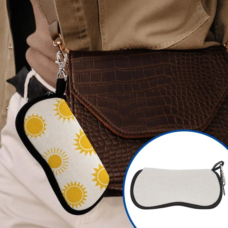 Funda para gafas lino personalizada — vista 4