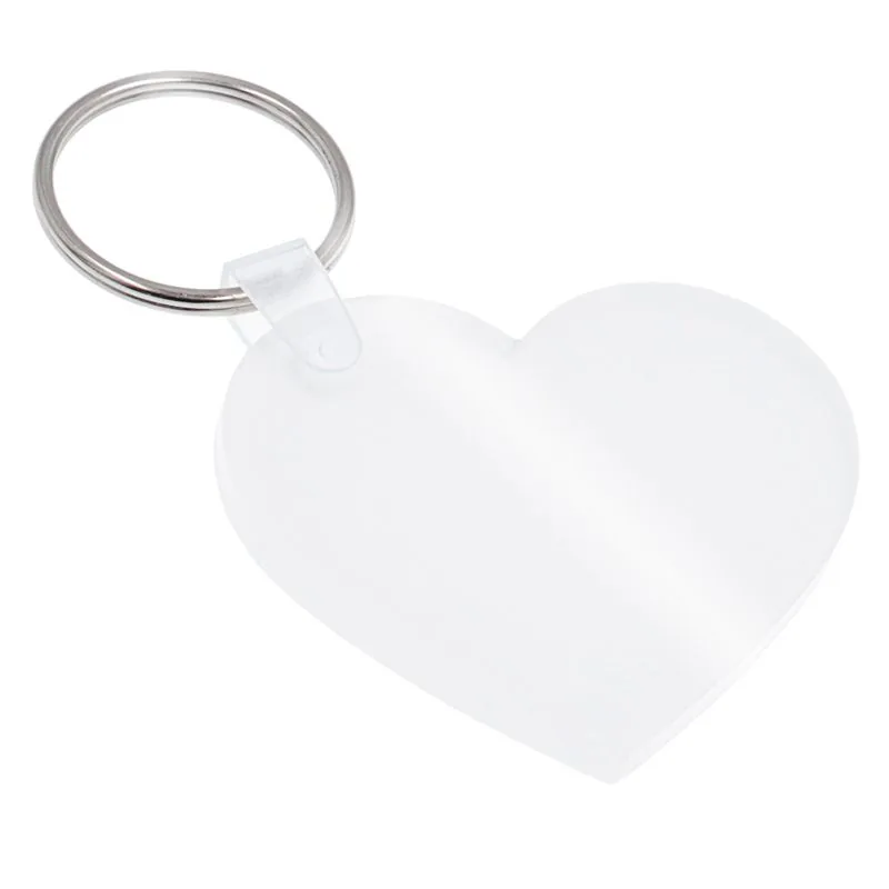 Llavero corazón metacrilato personalizada con foto o logo