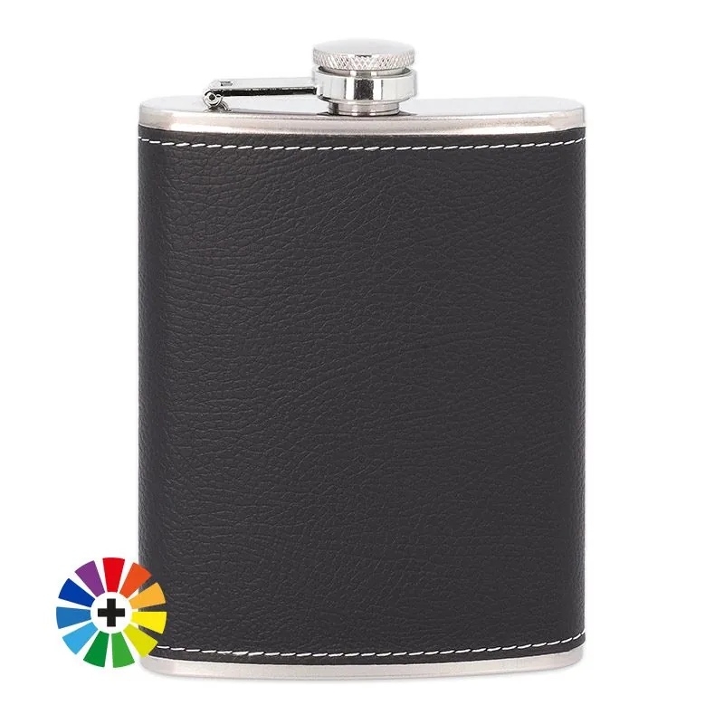 Petaca de metal personalizada con foto o logo
