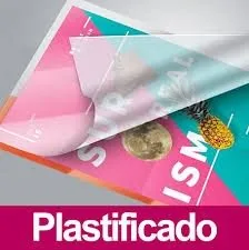 Plastificado personalizada con foto o logo