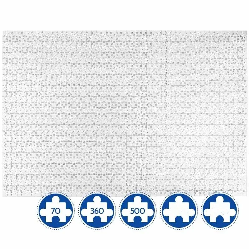 Puzzles de cartón personalizables personalizada con foto o logo