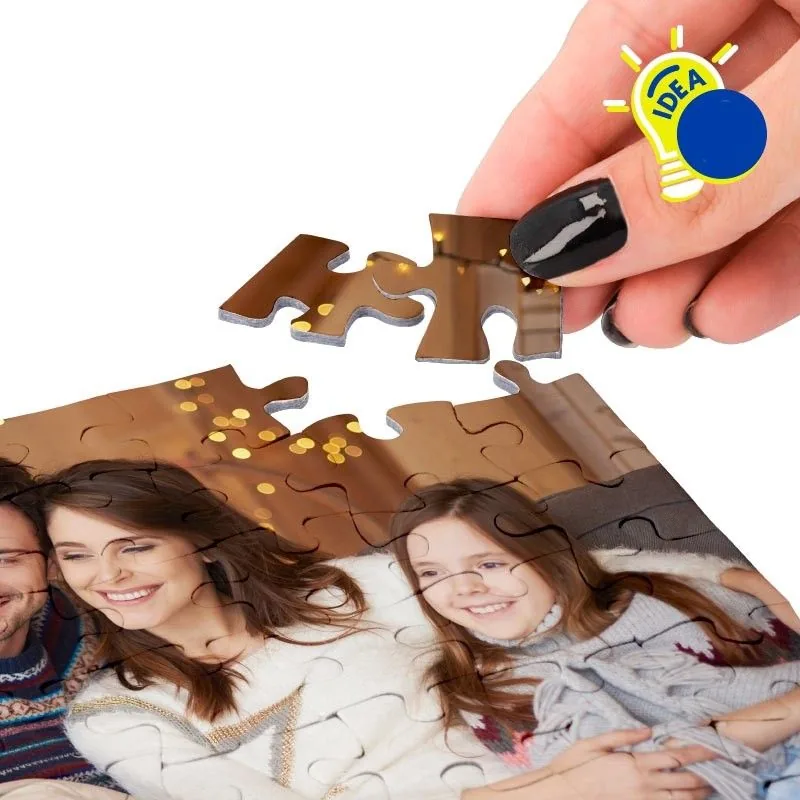 Puzzles de cartón personalizados personalizada — vista 2