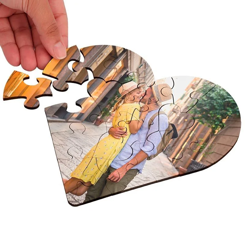 Puzzles de madera DM3 personalizable personalizada — vista 2