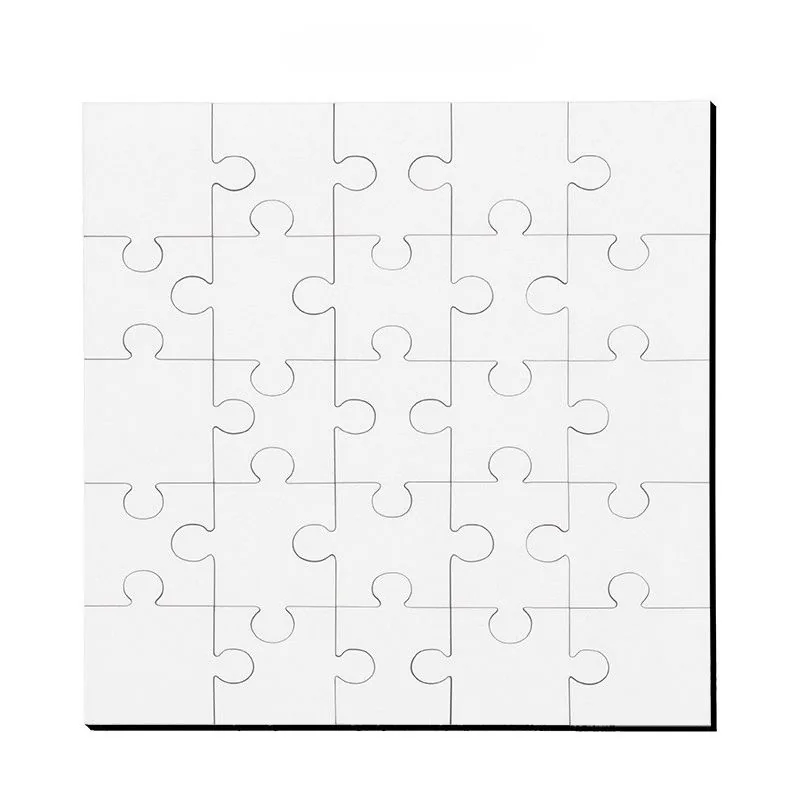 Puzzles de madera DM3 personalizable personalizada — vista 3