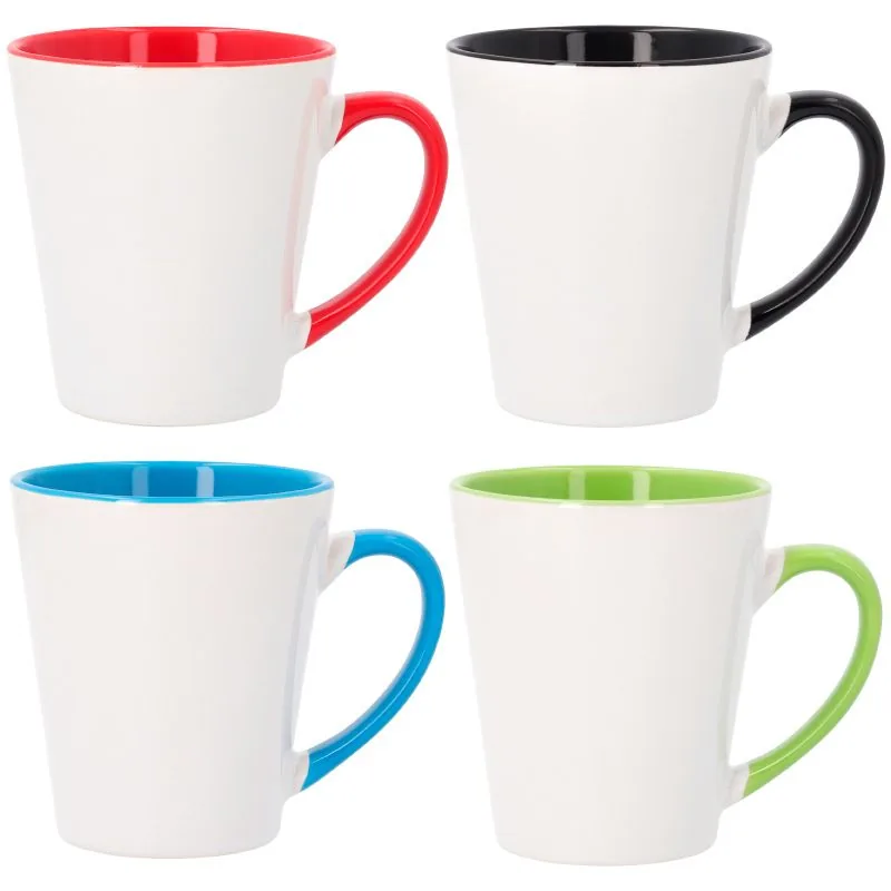 Taza cónica personalizada con foto o logo