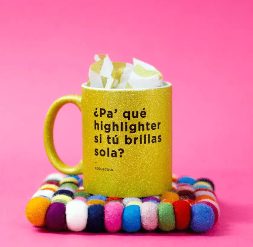 Taza Purpurina personalizada — vista 5